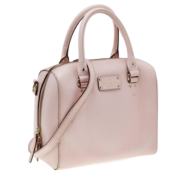 KATE SPADE Pink Leather Wellesley Alessa Satchel - Picture 3 of 9